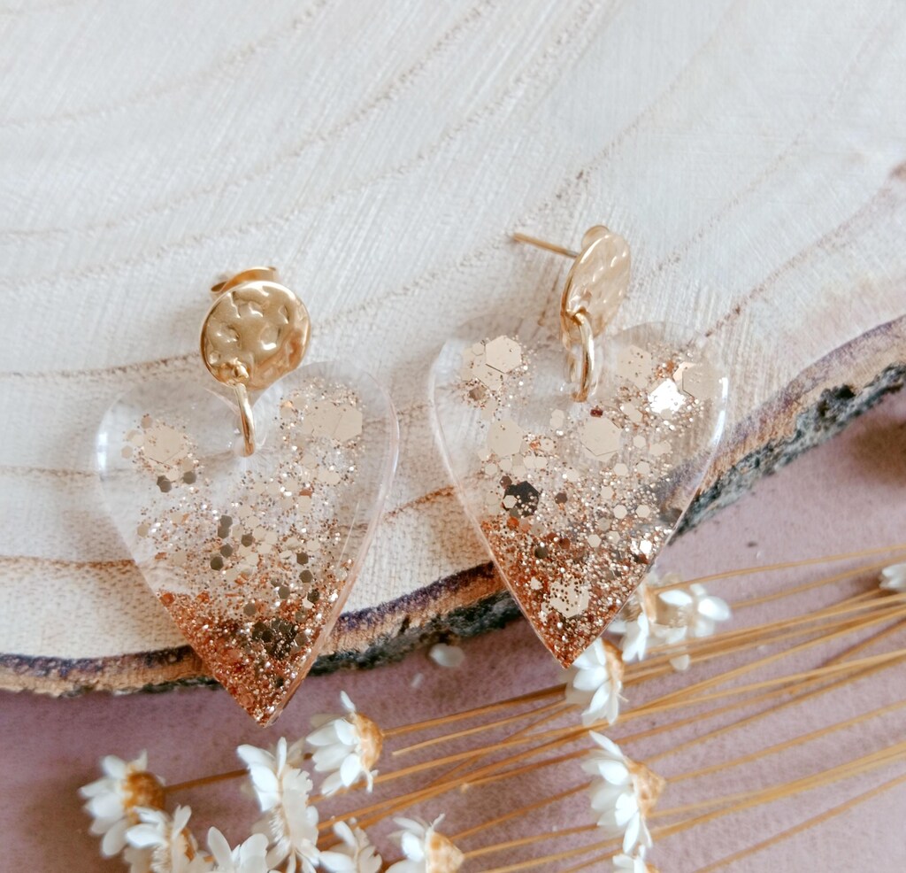 Orecchini A Cuore Pendenti In Argento 925 Per Donna – Ipoallergenici, Con Chiusura A Leva, In Scatola Regalo
