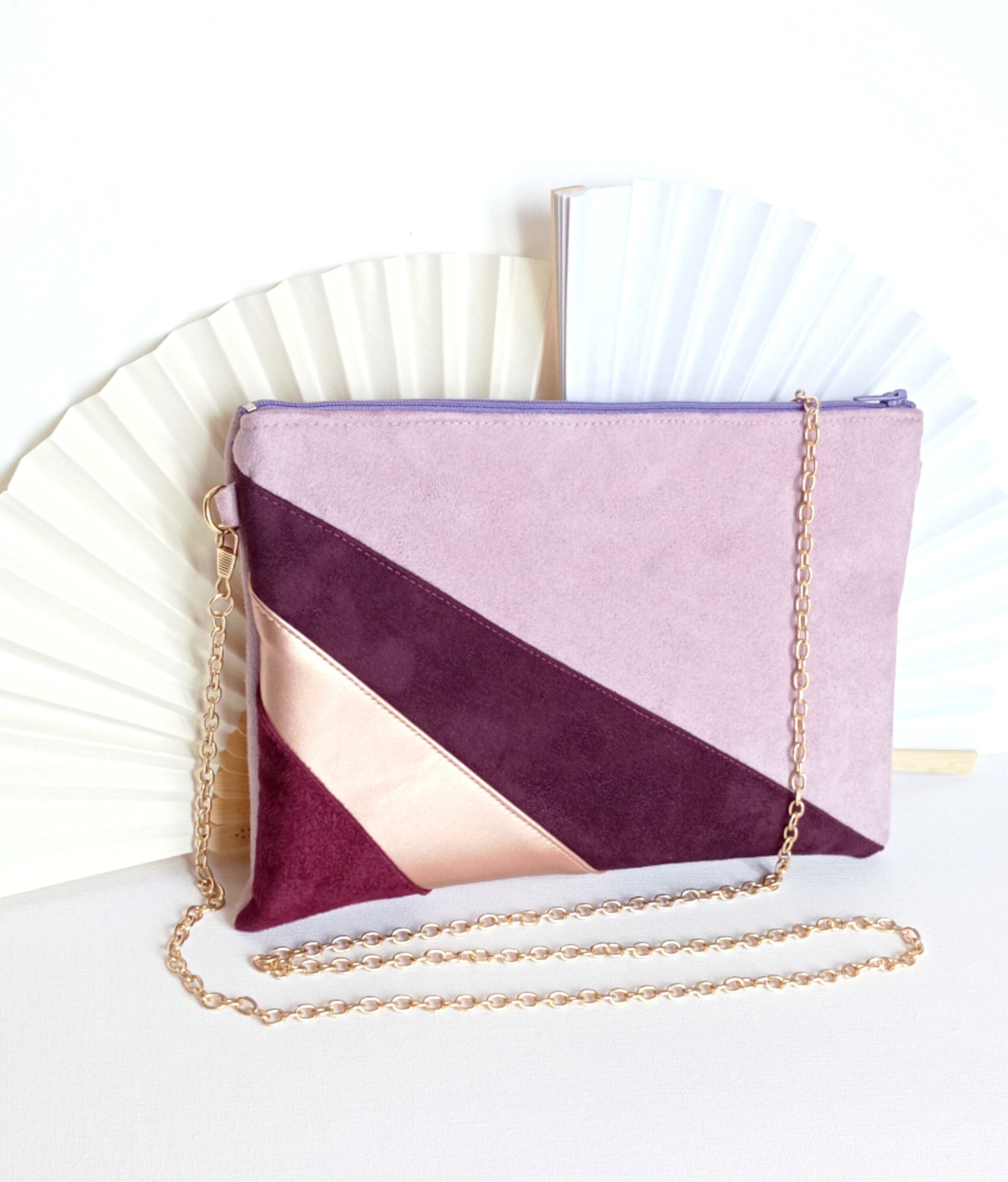 Pochette Lilla Pochette Scamosciata Rosa ASOS DESIGN Pochette In - Main Image