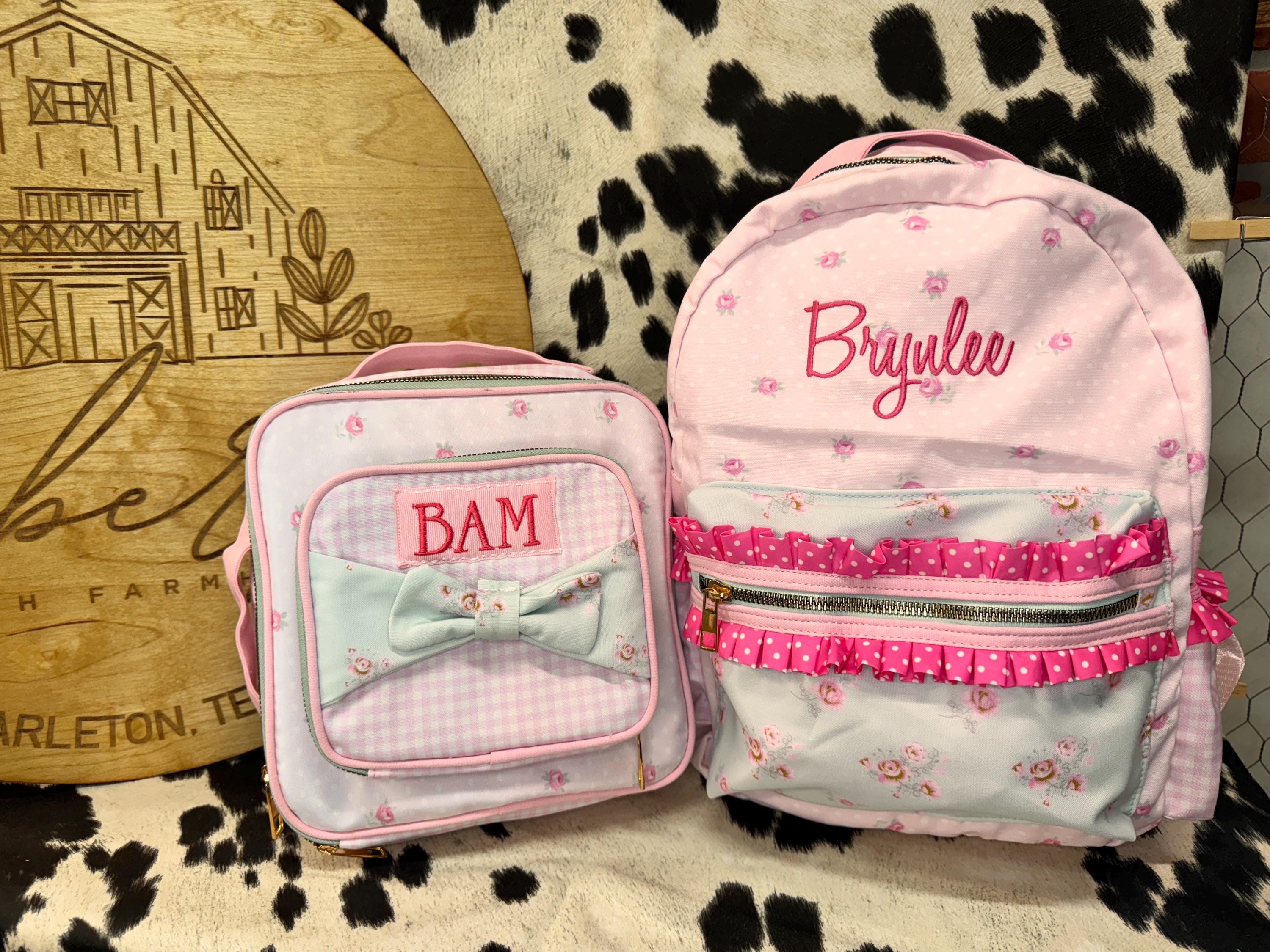 ★athe★ FRILL Frill Light Pink Backpack and Shoulder Bag Frilly Full Size Backpack – Hollis