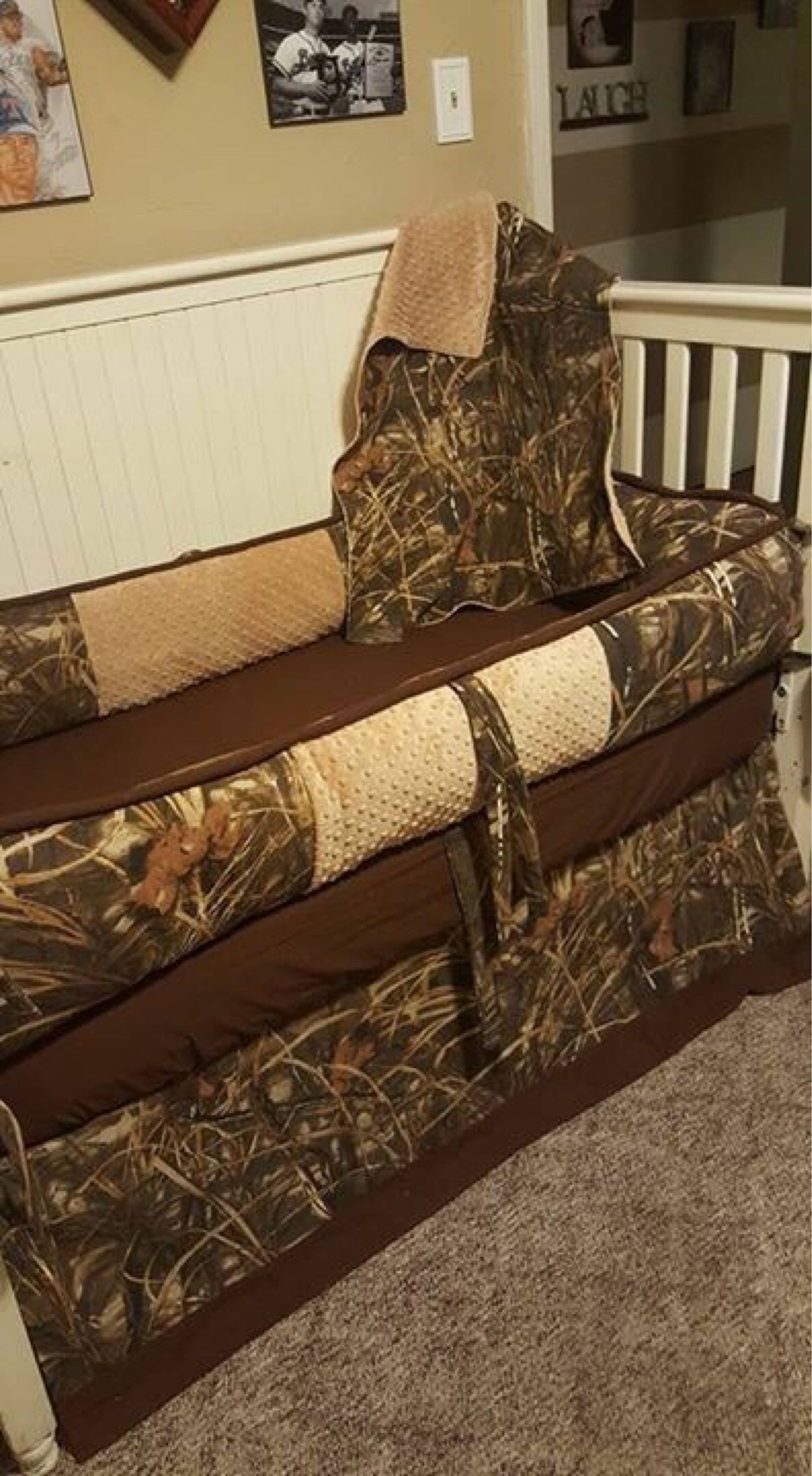 camo baby bedding
