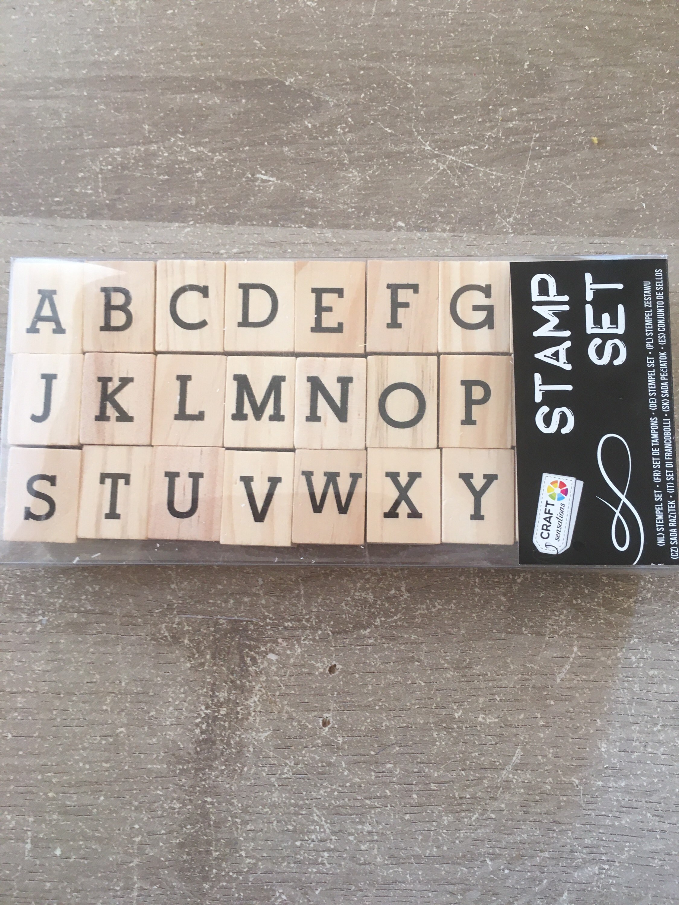 Alphabet stamps Etsy