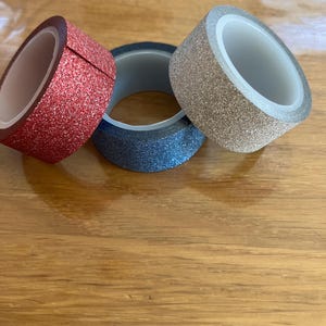 masking tape pailletés