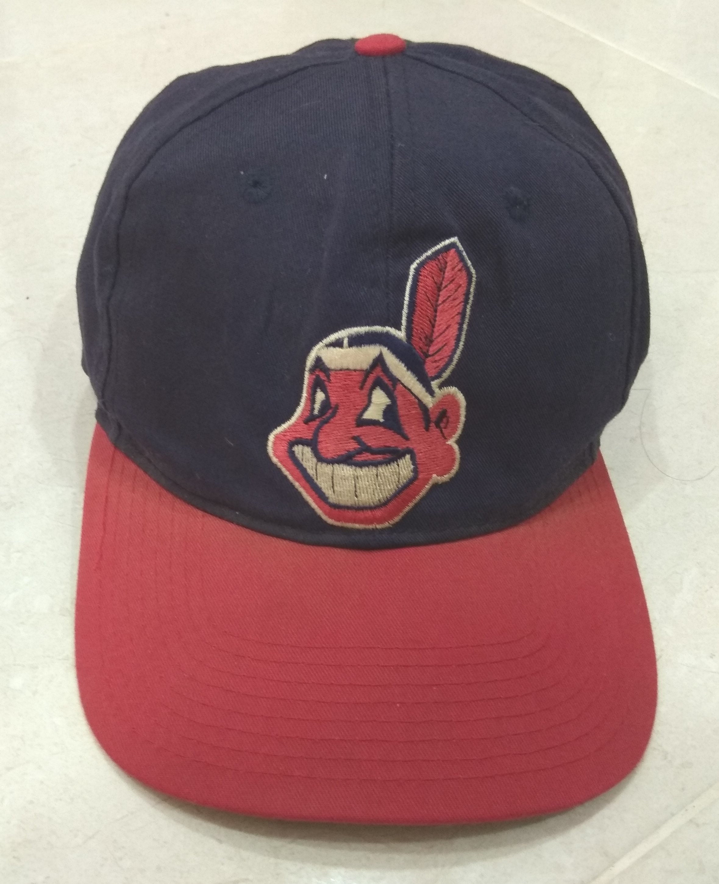 Vintage 90's Cleveland Indians MLB Hat 