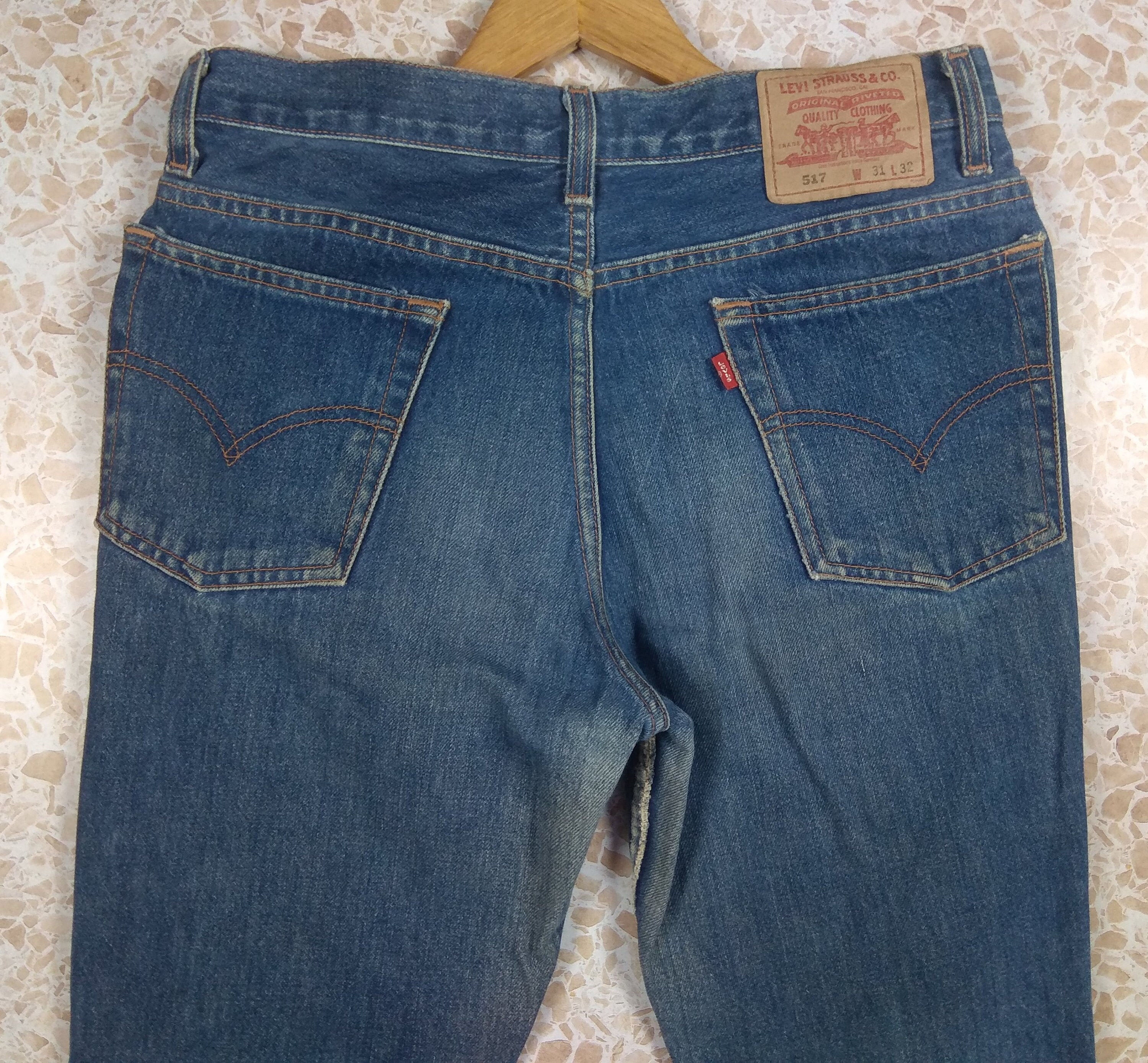 Vintage Levi's 517 Bootcut Unisex Jeans Denim Trousers - Etsy