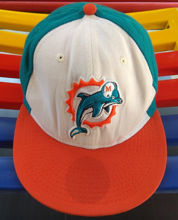 orange miami dolphins hat