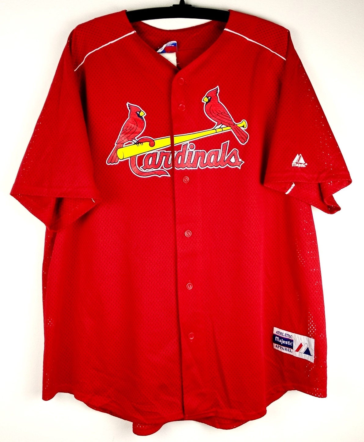 Vintage Cardinals Athletic Majestic Cardinals Baseball Jersey 