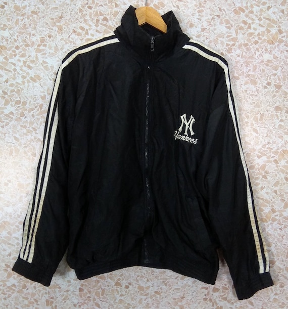 yankees adidas windbreaker