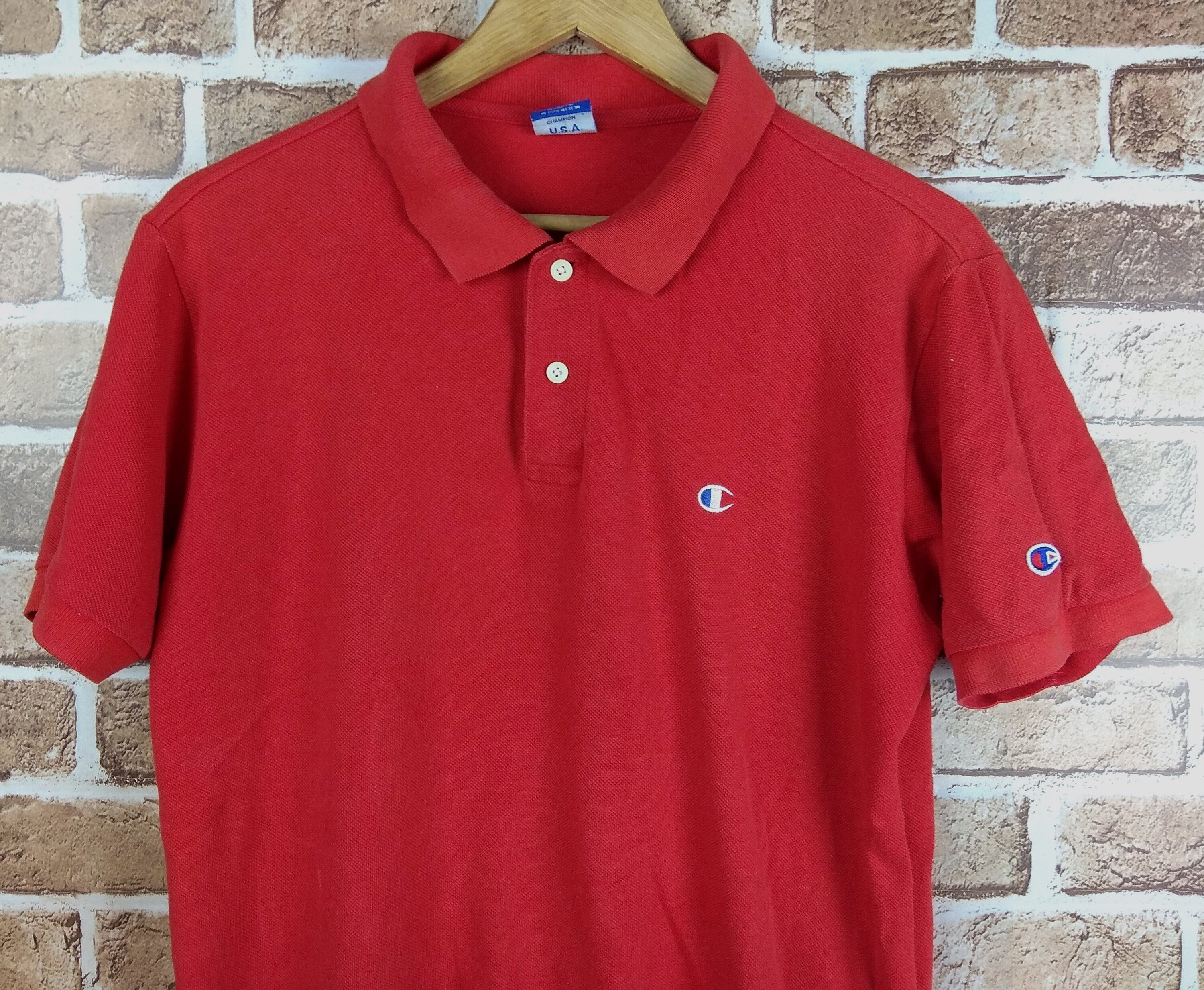 Vintage CHAMPION Polos Short Sleeve T 