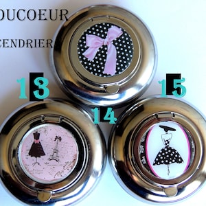 Cendrier de poche BLONDE OU BRUNE Vintage, Prix du cendrier. image 1