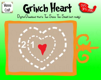 Download Grinch Heart Etsy