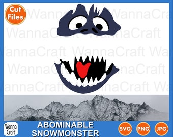 Download Abominable Snowman Svg Etsy