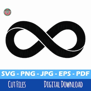 Infinity Loop SVG Cut File | Infinity Symbol Clipart| Cricut & Silhouette Infinity Loop SVG| Infinity Symbol IronOn |Printable Infinity Sign