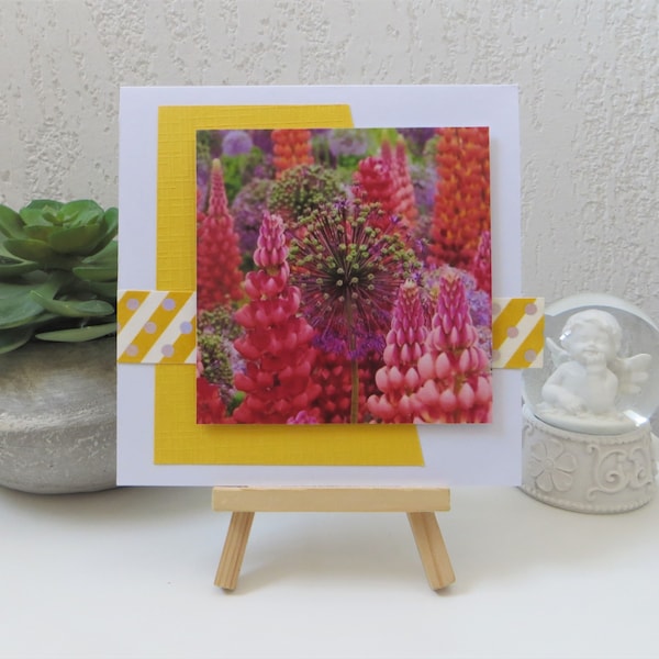 Carte anniversaire 3D : Explosion de fleurs - Anniversaire - Fête des mères - Divers