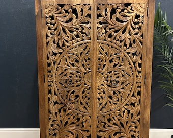 Beautiful carved armoire