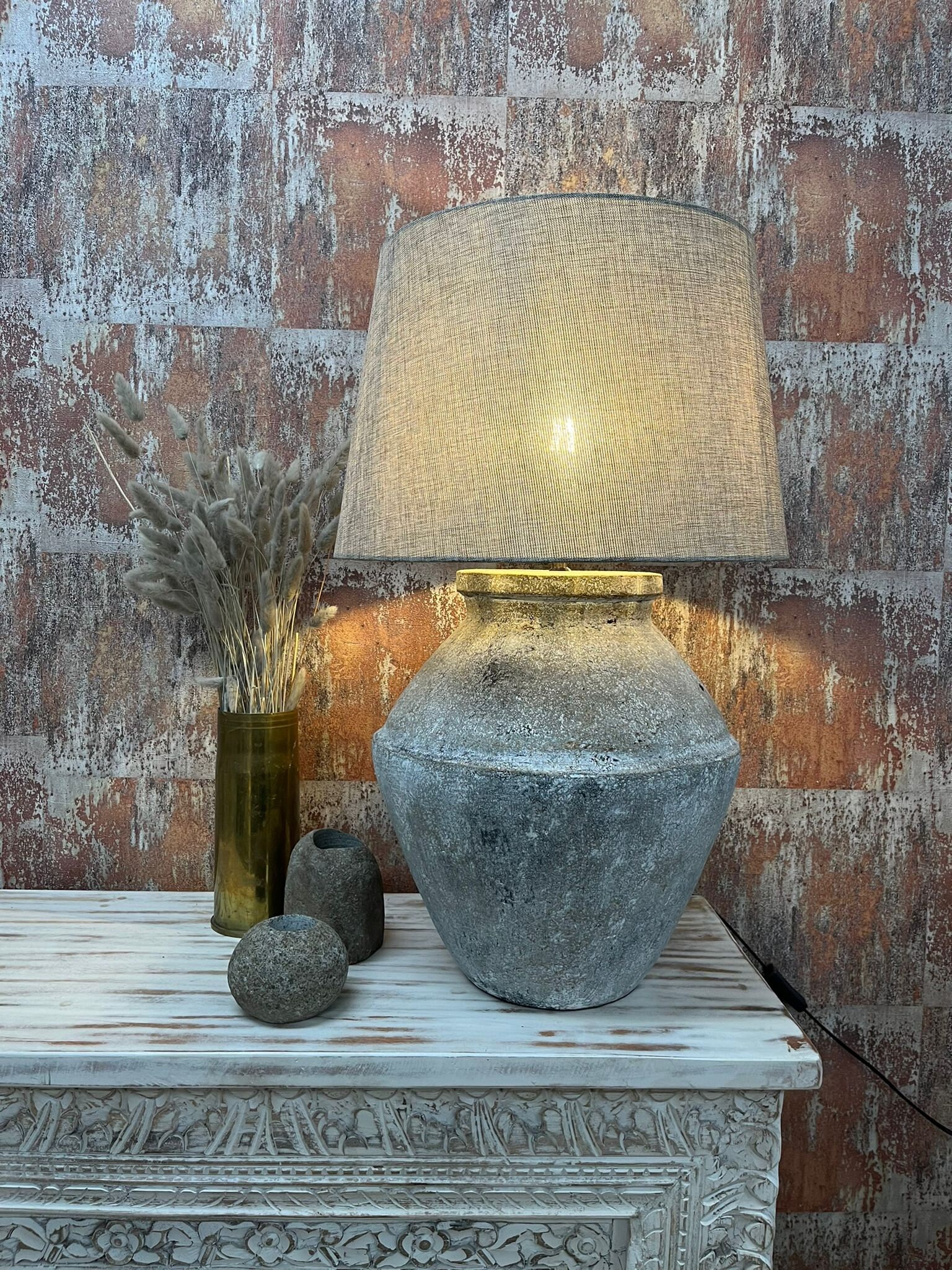 Stone lamps for sale sale