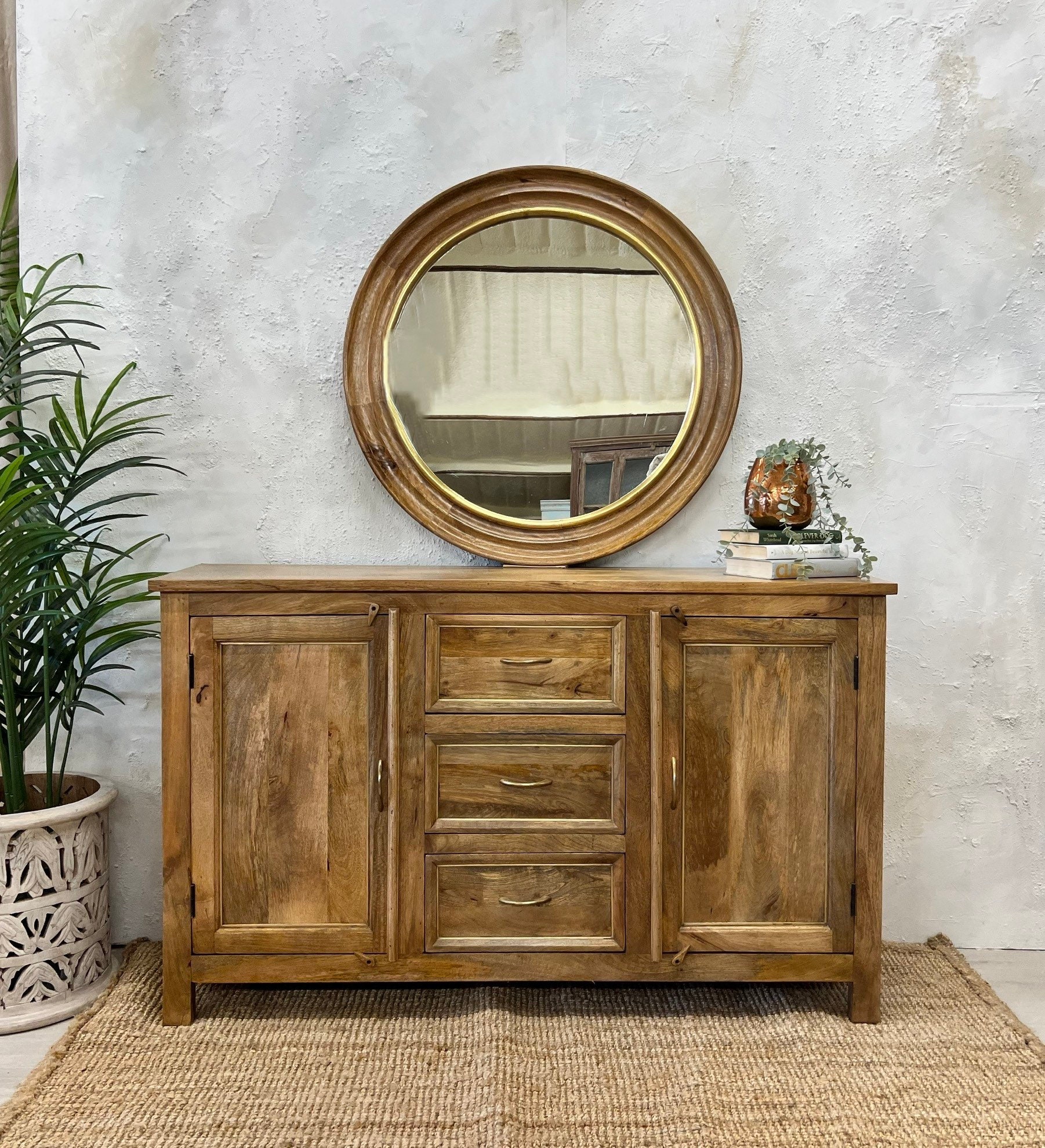 Mirrored Nightstand Etsy UK