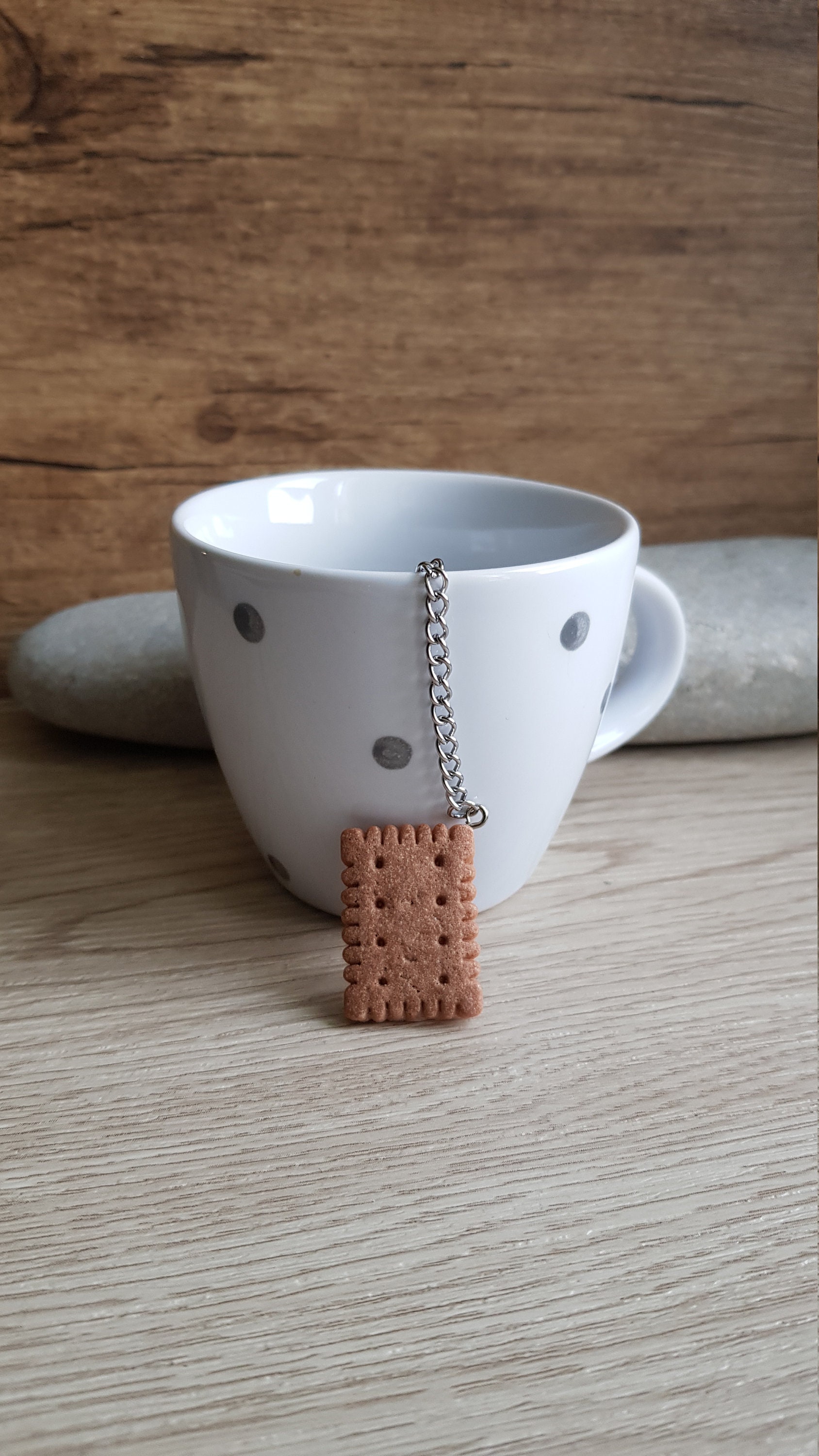 Boule à Thé Biscuit en Résine. Boule Gourmande. Infuseur Biscuit. Cadeau Fête Des Mères