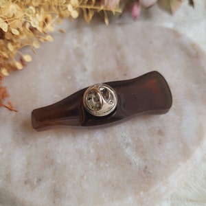 Cola bottle pin. Cola bottle brooch. Gourmet pin. Mother's Day gift image 3