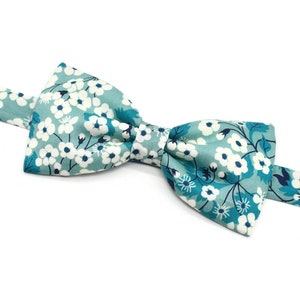 Liberty Mitsi mint green bow tie for men, children, and babies