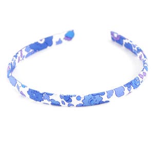 Liberty Betsy lavender blue or Liberty headband of your choice image 1