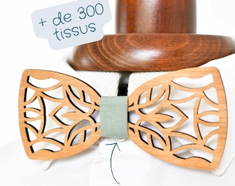 Personalized Elegant Wooden Bow Tie