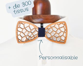 Custom Mosaic Wooden Bow Tie