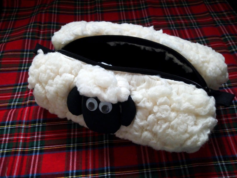 Trousse scolaire The Scottish Sheep MOUTON/SHEEP En tissu image 5