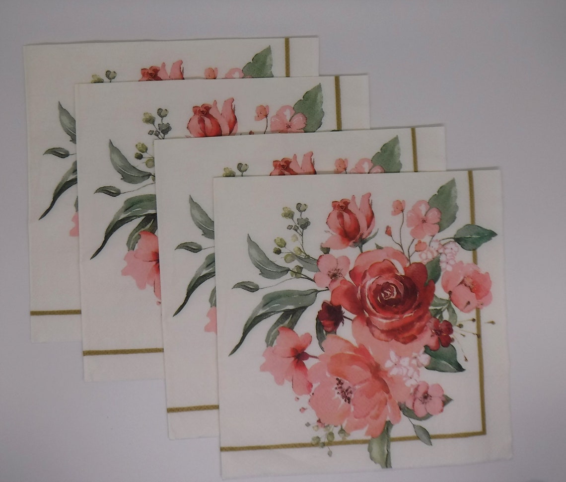 Serviettes décoratives pour le découpage Etsy France