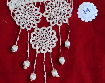 Rideau dentelle, Rideau crochet, Rideau OUESSANT, Brise bise crochet, Rideau vintage, Rideau, Brise bise, dentelle, crochet, Ouessant