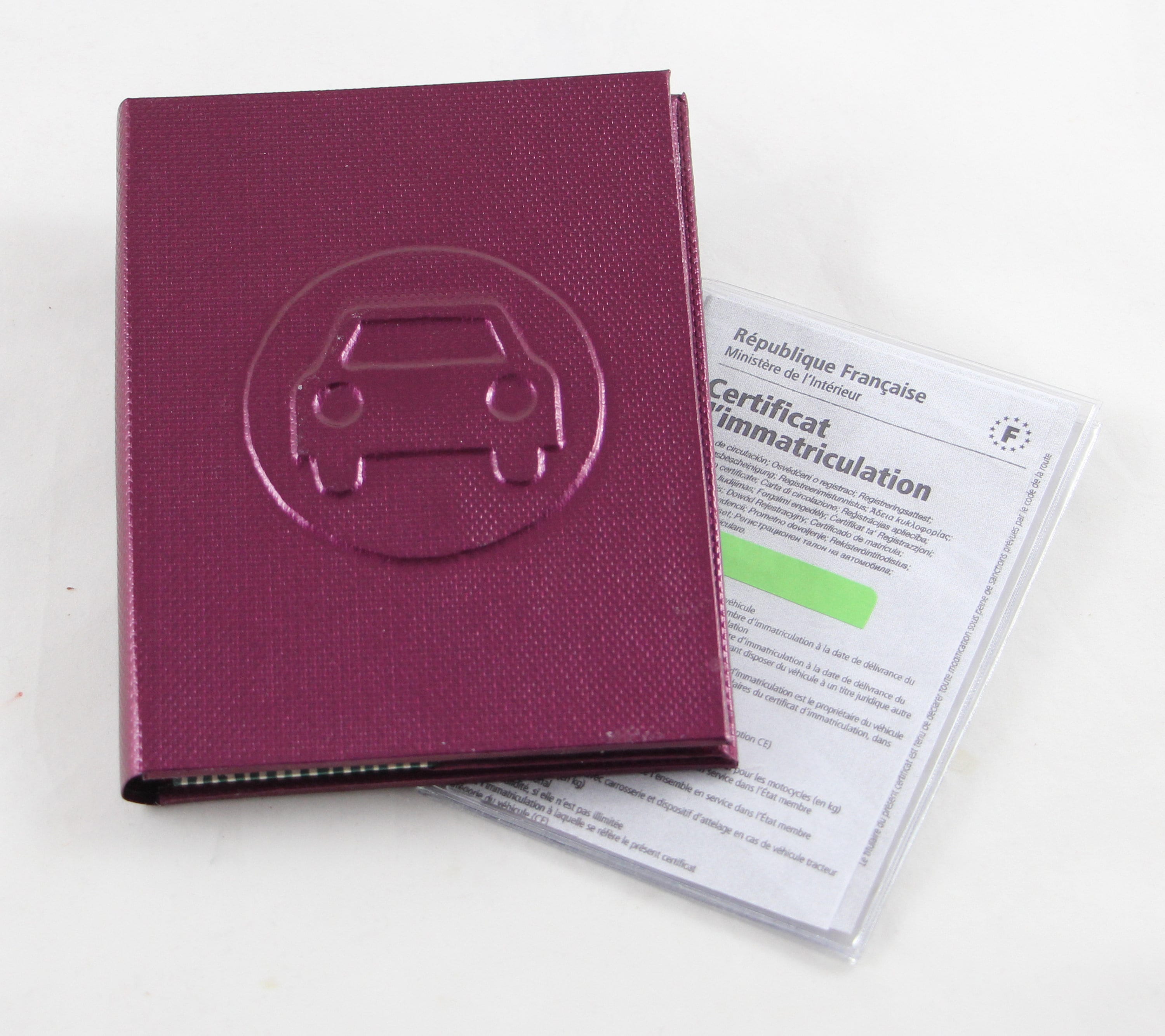 1pc Couverture De Permis De Conduire, Sac De Porte-documents De