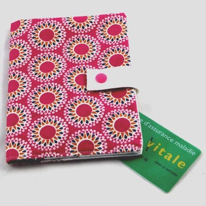 Pochette médicale, étui cartes vitale et mutuelle, Ordonnnancier, Porte ordonnances, Pochette papier santé, pharmacie, médecin