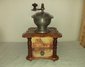 Decore coffee mill from the German firm PeDe Peter Dienes. Ca. 1914. Antique Coffee Grinder. Old Coffee Mill