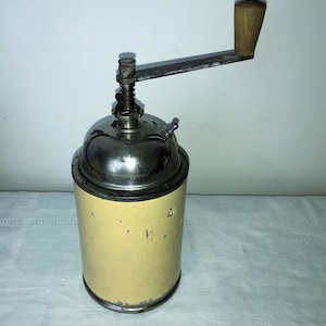 Coffee grinder from the Czechoslovak company SAVA. ca. 1930/39. Antique Coffee Grinder. Old Coffee Mill