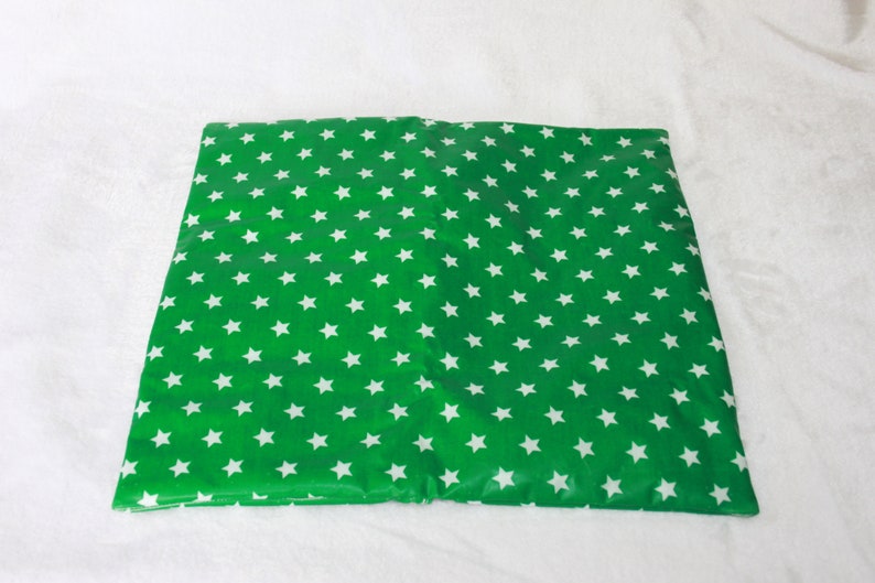 Pie in triple thickness with coated cotton bag