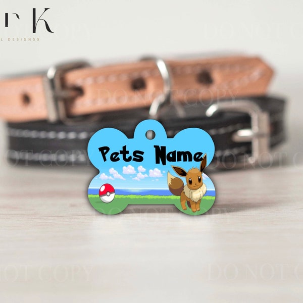 Gaming Pet ID Tag | Dog Tags | Cat Tags | Multiple Shapes | Metal Pet Tags