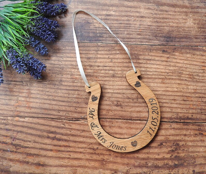 Personnalisé Cadeau De Mariage Mot Art en Bois Plaque Pour Bride Groom Signe Coeur W21