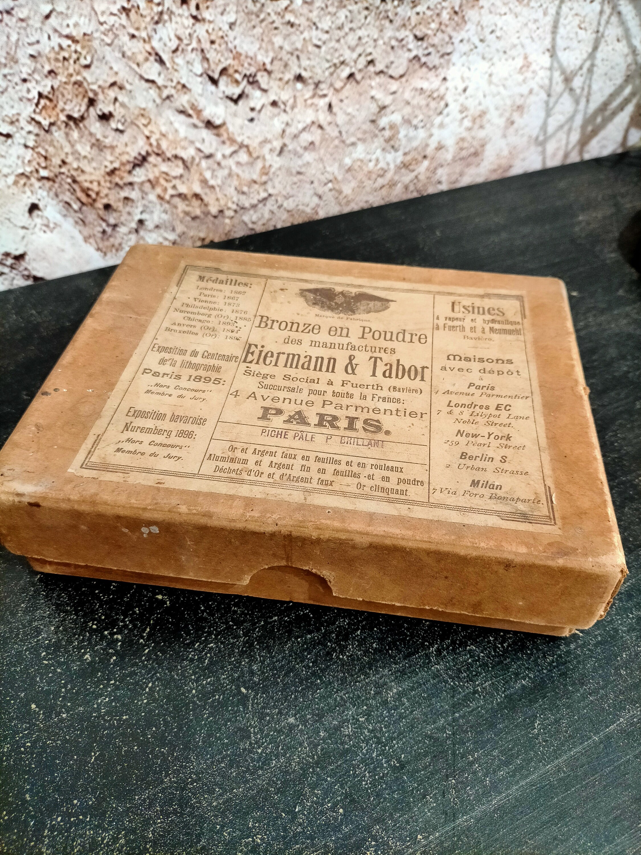 Rare cardboard box Vintage cardboard box collection / old Etsy