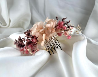 Mini bride/witness comb boh08 dried flower