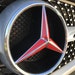 Mercedes-Benz Gloss Black Front Grill Star Badge – OEM A0008880060, Genuine