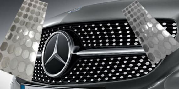 Samuel Kontinent absolutte Mercedes Benz A Class W176 Front Grille Diamond Chrome - Etsy