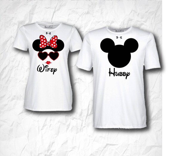 Under Armour Disney Couple Shirts Dri 