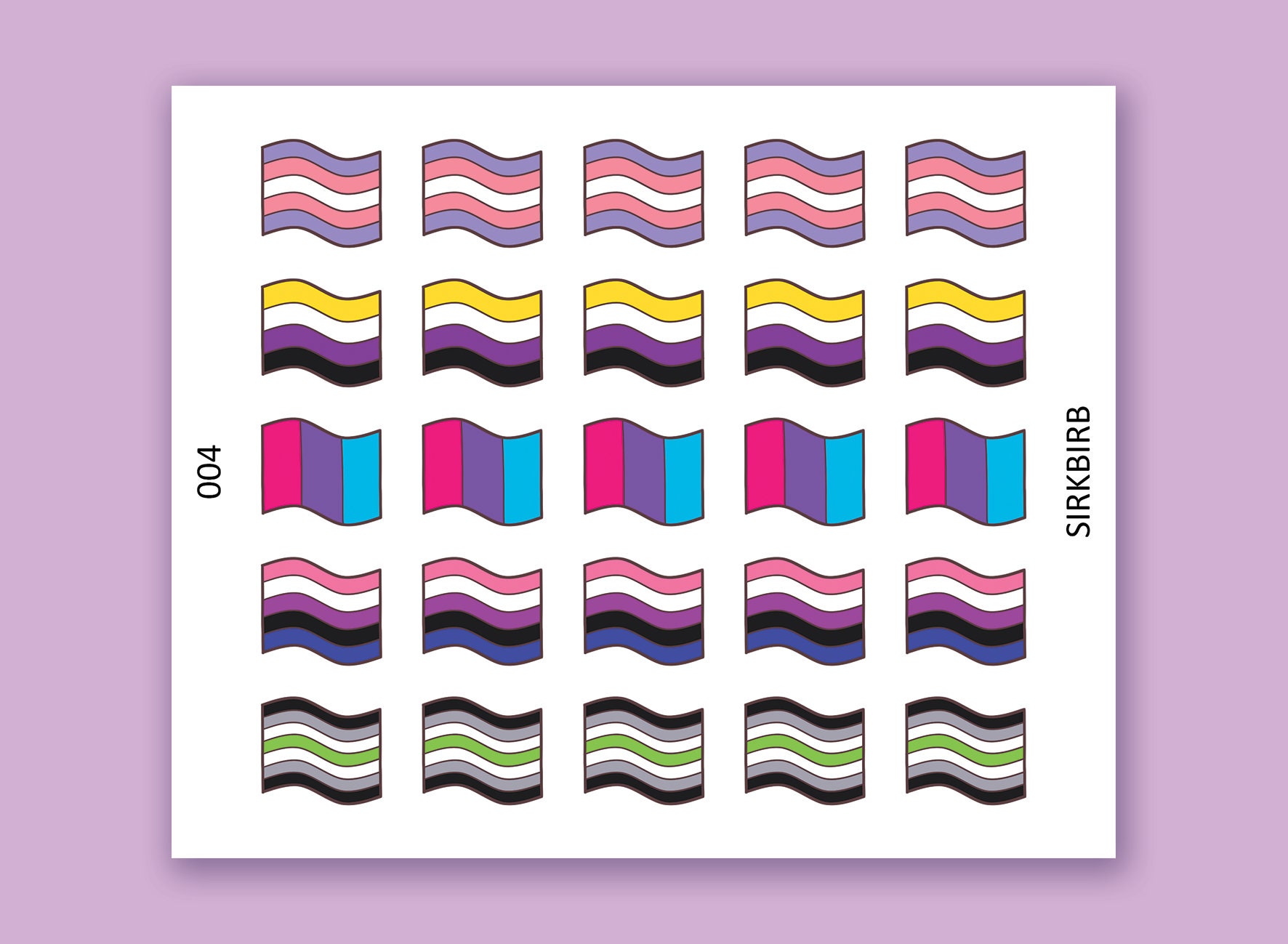 Lgbt Sticker Sheet Gender Flag Stickers Pride Stationary Etsy Lgbt Sticker Sheet Gender Flag Stickers Pride Stationary Etsy