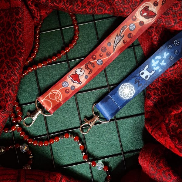 Hollow Knight Lanyard | Silksong Hornet Lanyards
