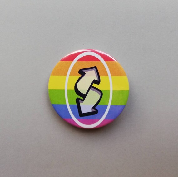 Lgbtq Uno Reverse Pins Gay No You Pin Set Rainbow No U Uno Etsy