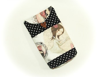 Etui à lunette original coloré tissus fait main artisanal