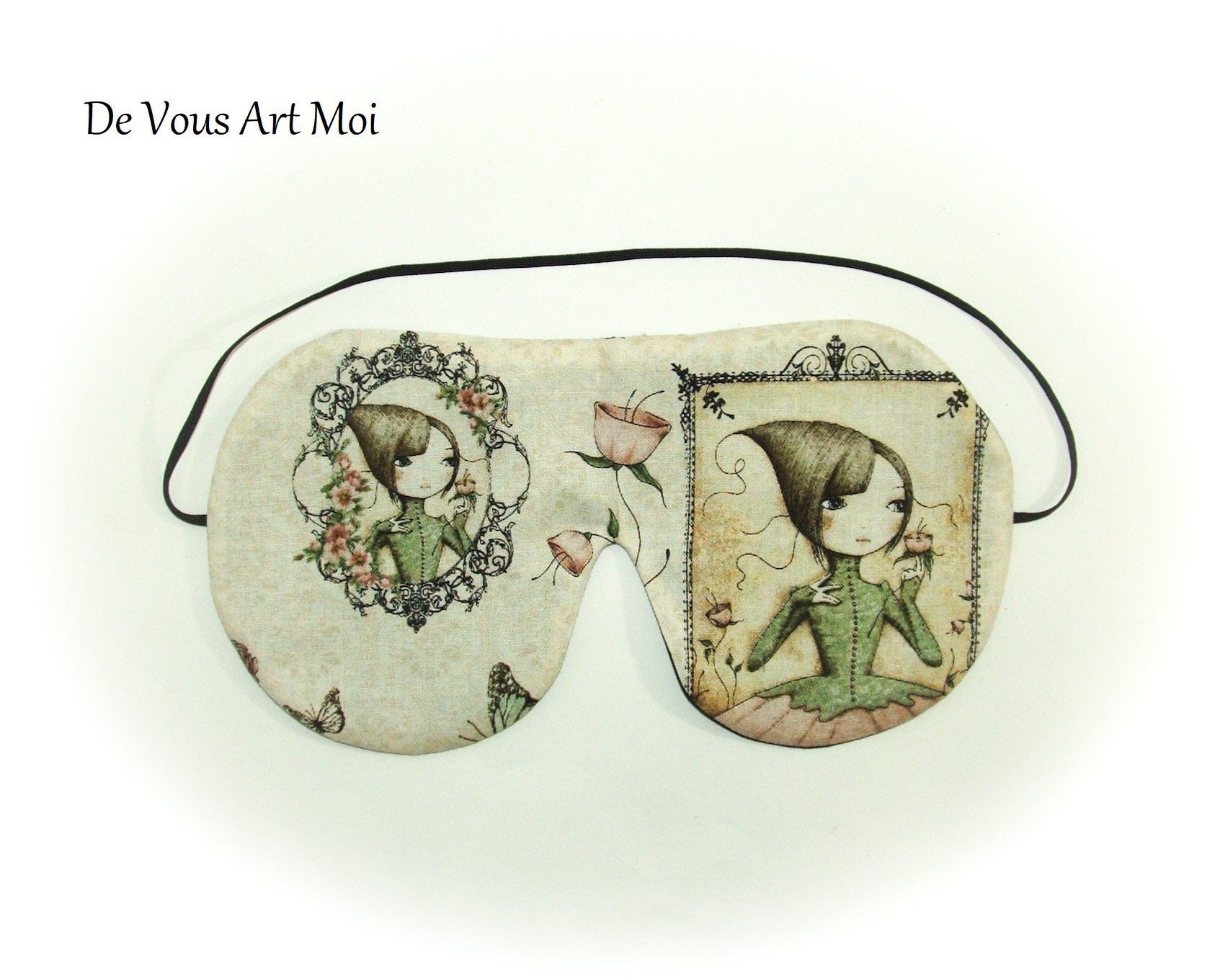 Masque yeux sommeil soie,masque nuit tissus femme,fait main artisanal