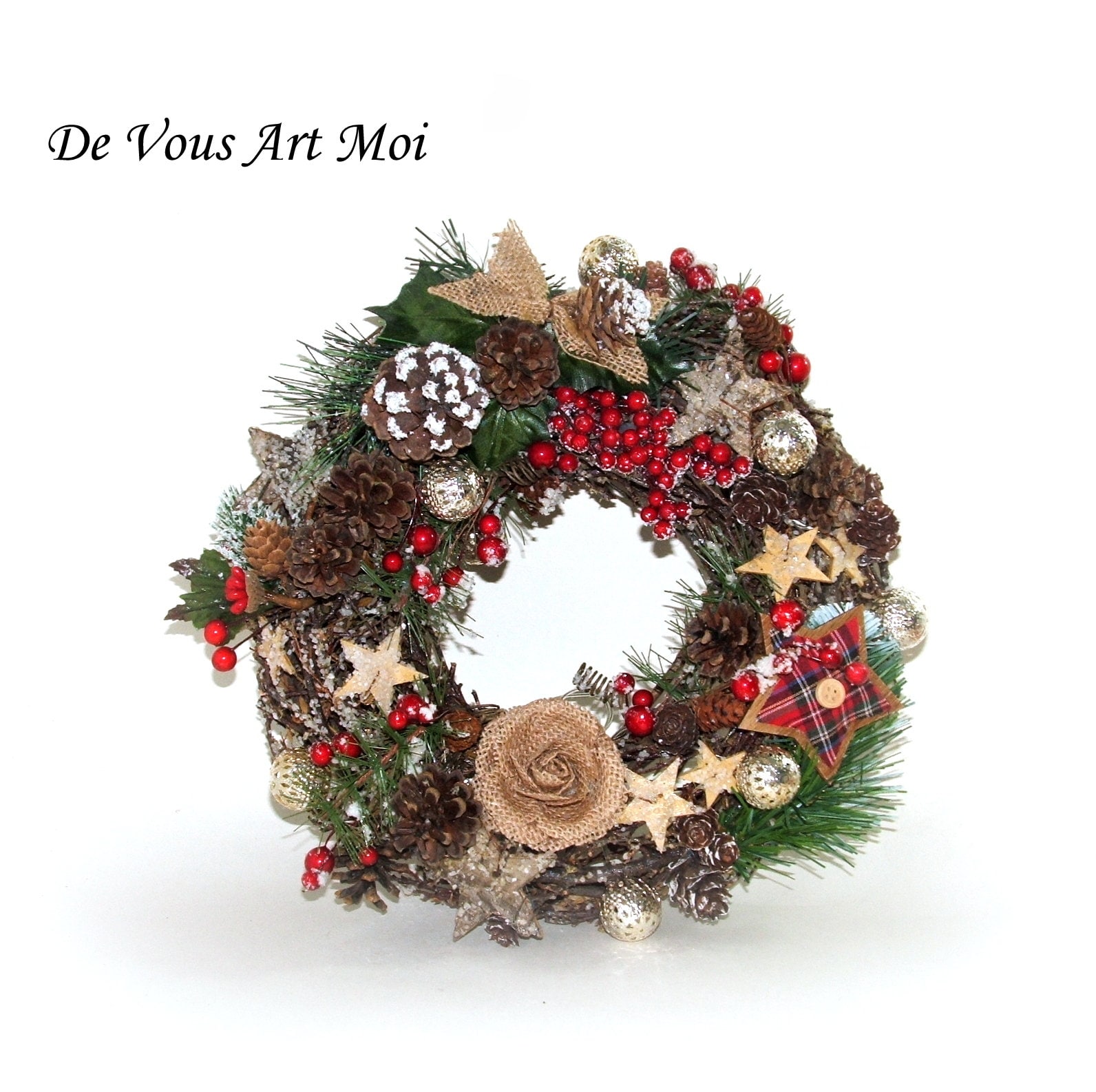 Couronne Porte Noel Lumineuse Couronne Noel Artisanale Fait Couronne Porte Noel Lumineuse Couronne Noel Artisanale Fait