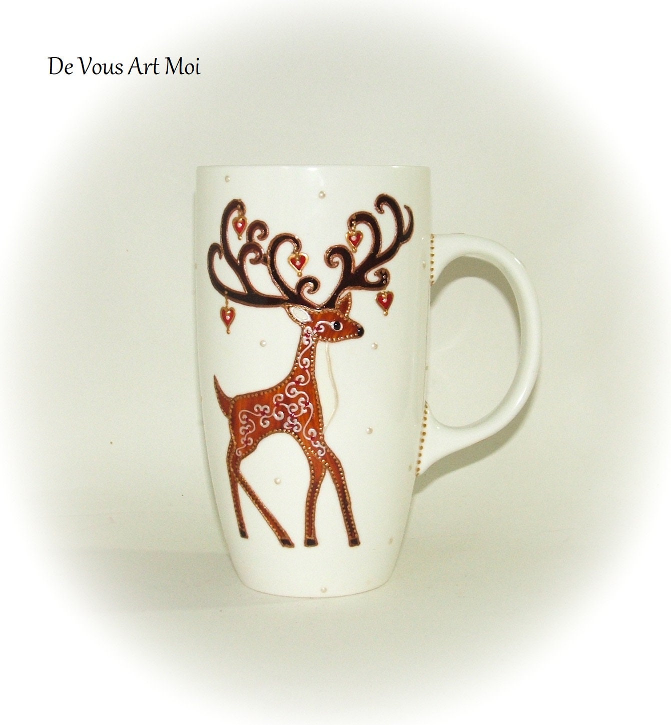 Mug XXL Cerf Sanglier Paon Lièvre - Biscuitaddict