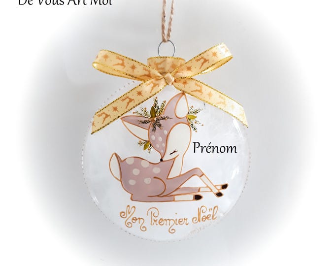 Boule Noël Personnalisée - Devousartmoi