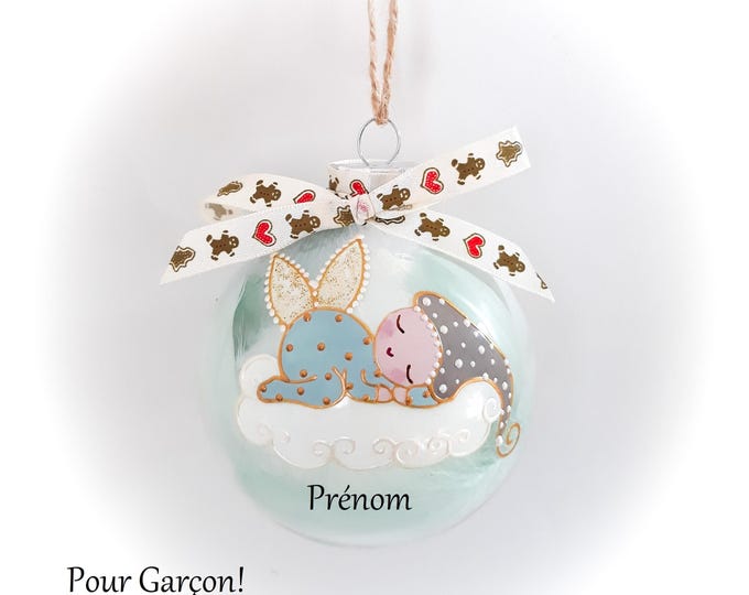 Boule Noël Personnalisée - Devousartmoi